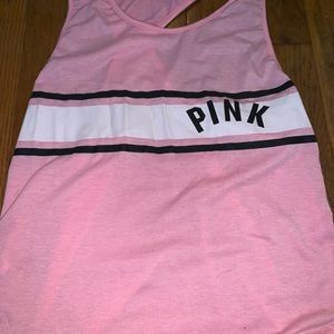 Pink workout shirt